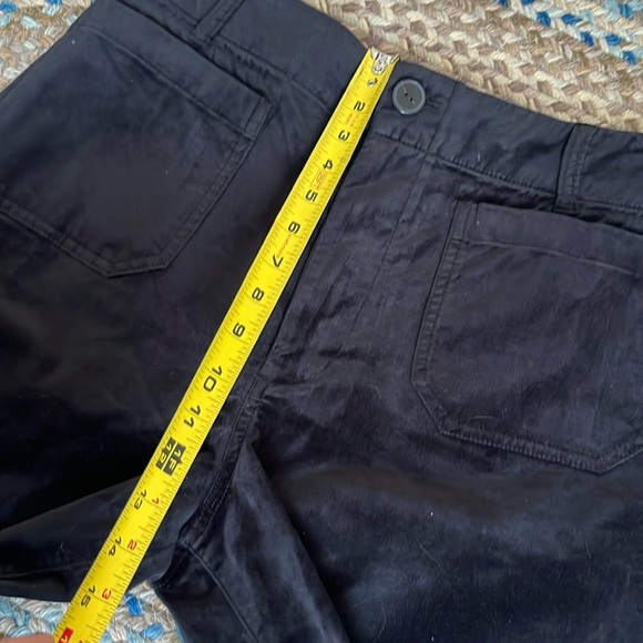 Anthropologie The Colette Cropped Wide-Leg Pants in Velvet Size 31 NWT - Picture 9 of 15